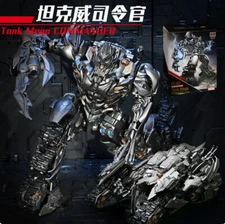 BMB LS06 Megatron Tank Mega Commander Transforming Action Figure Light Up Head