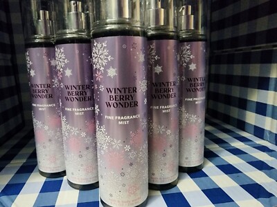 BATH BODY WORKS WINTERBERRY WONDER FINE FRAGRANCE MIST BODY SPRAY OZ  667557282329|