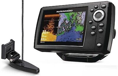 Humminbird HELIX 5 CHIRP DI GPS G3 Fishfinder Combo with XNT-9-HW-T  Transducer