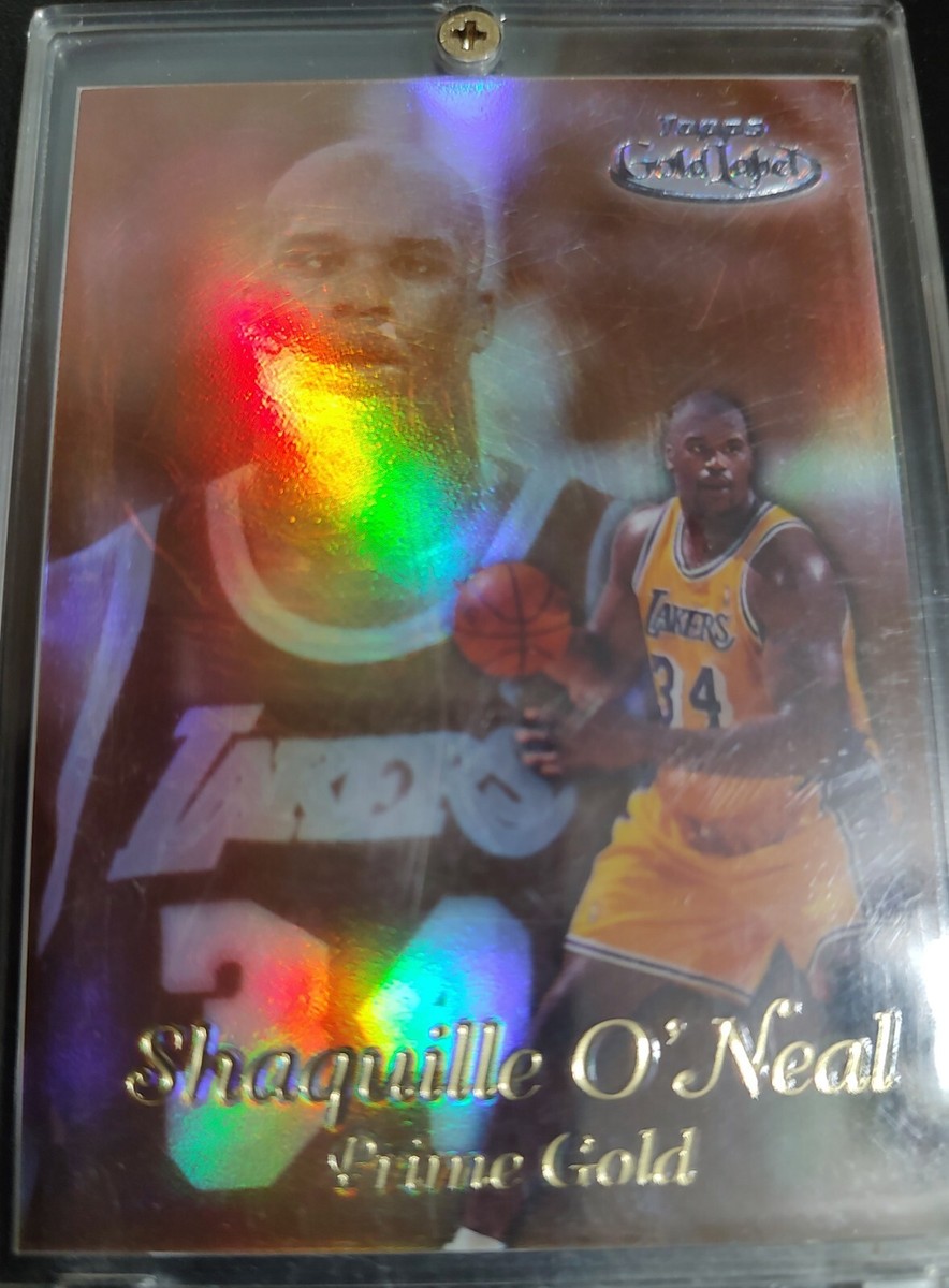 shaquille o'neal topps Prime gold label | eBay