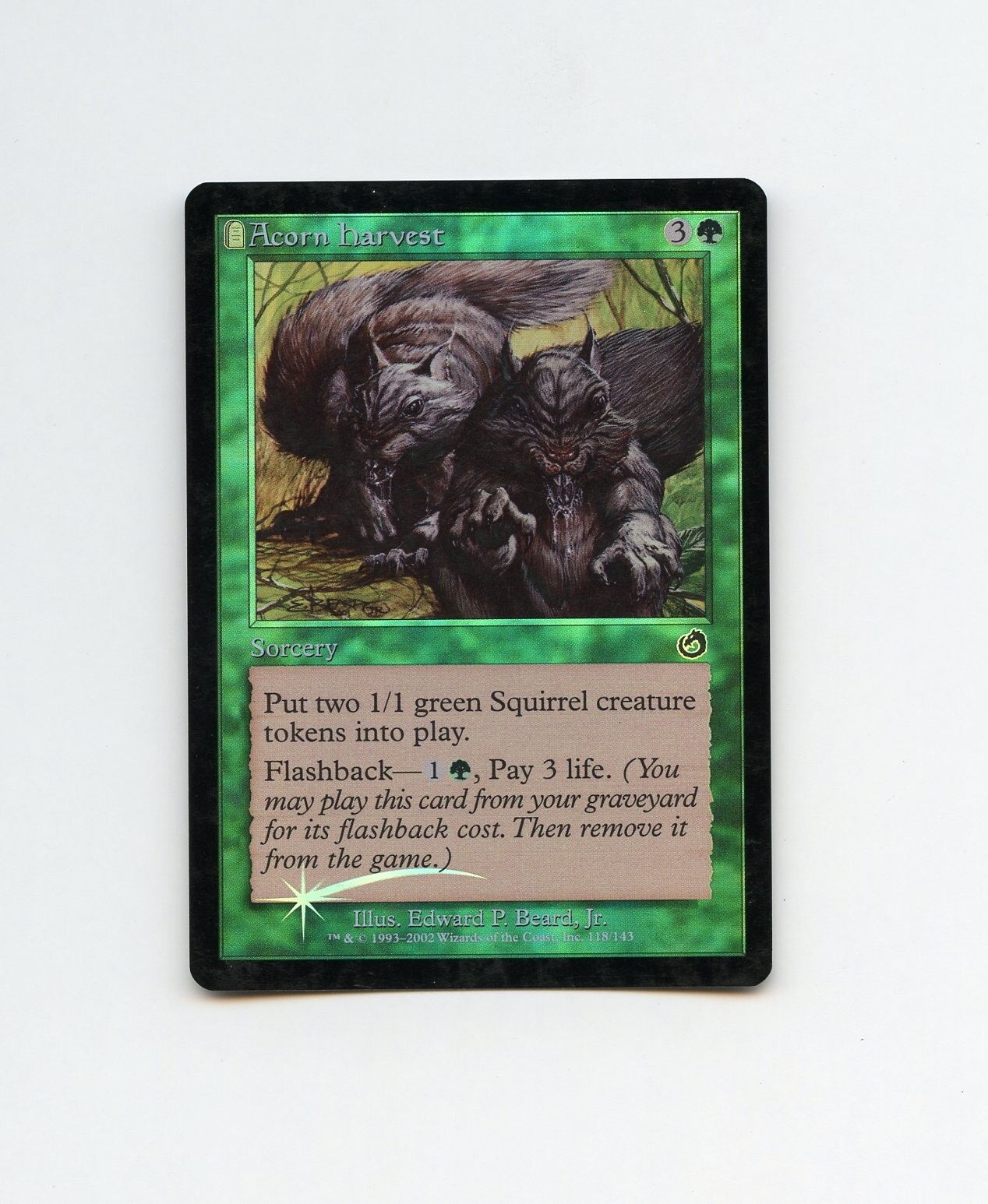 Acorn Harvest Torment FOIL LP clouding Magic the Gathering 1