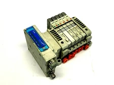 SMC VV5QC11-05MMSDA 1000 Series EtherCat Manifold w/ Valves