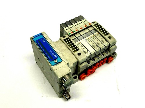 SMC VV5QC11-05MMSDA 1000 Series EtherCat Manifold w/ Valves