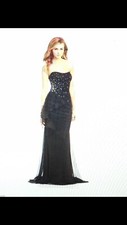 Black Terani Couture Formal/Prom/Pageant Dress Size 2 For Women