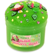 PEACHYBBIES PEACHY'S ALIEN AXOLOTL JELLY SLIME WITH FREE ACTIVATOR 