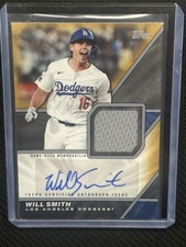 Will Smith 2026 Topps Series 1 Gold Patch Auto Dodgers #MLMA-WS 21/50