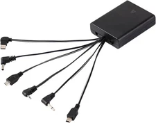 External Power Supply Box with six Kind Jacks and ON/Off Switch for Various... 