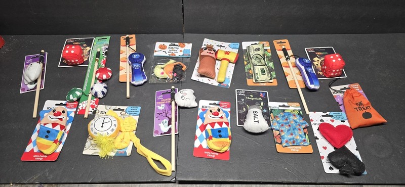 Lot Of 17 Cat Toys Catnip Filled Kit Nip Playful Pet Kittens Mice 2024 2025 