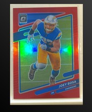 2021 Panini Donruss Optic Red Prizm 10/99 Joey Bosa #49 Chargers