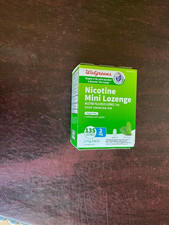 Nicotine mini lozenge 2mg 135 Mint Flavor Walgreens NEW EX02/2028