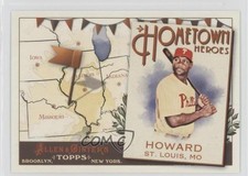 2011 Topps Allen & Ginter's Hometown Heroes Ryan Howard #HH90 f5l