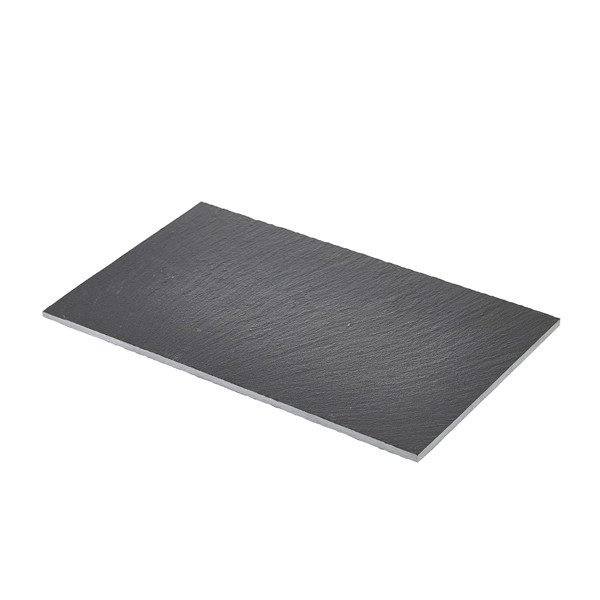 Genware Slate Serving Platter Perfect For Bars 26.5 X16 Cm Gn 1/4  Pack Of 6