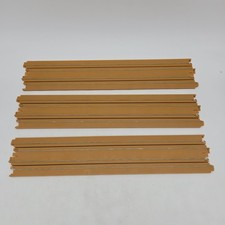 New 3 Pack - Auto World GOLD 15" Straight HO Slot Car Track Tracks h0045