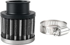 Universal 1 25mm Inlet High Flow Air Intake Filter With A Color Carbon Fiber