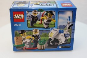 60041 LEGO City Crook Pursuit with Motorcycle Police 2014 Retired SEALED