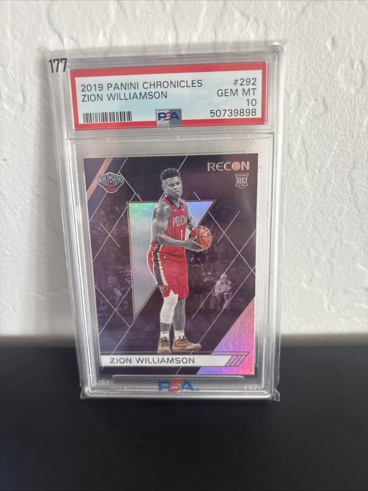 2019-20 Panini Chronicles - Recon Zion Williamson #292 (RC)