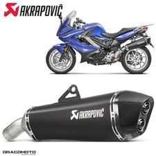 Scarico BMW F 800 R ABS Chris Pfeiffer Edition 2010 AKRAPOVIC Titanio Nero S-...