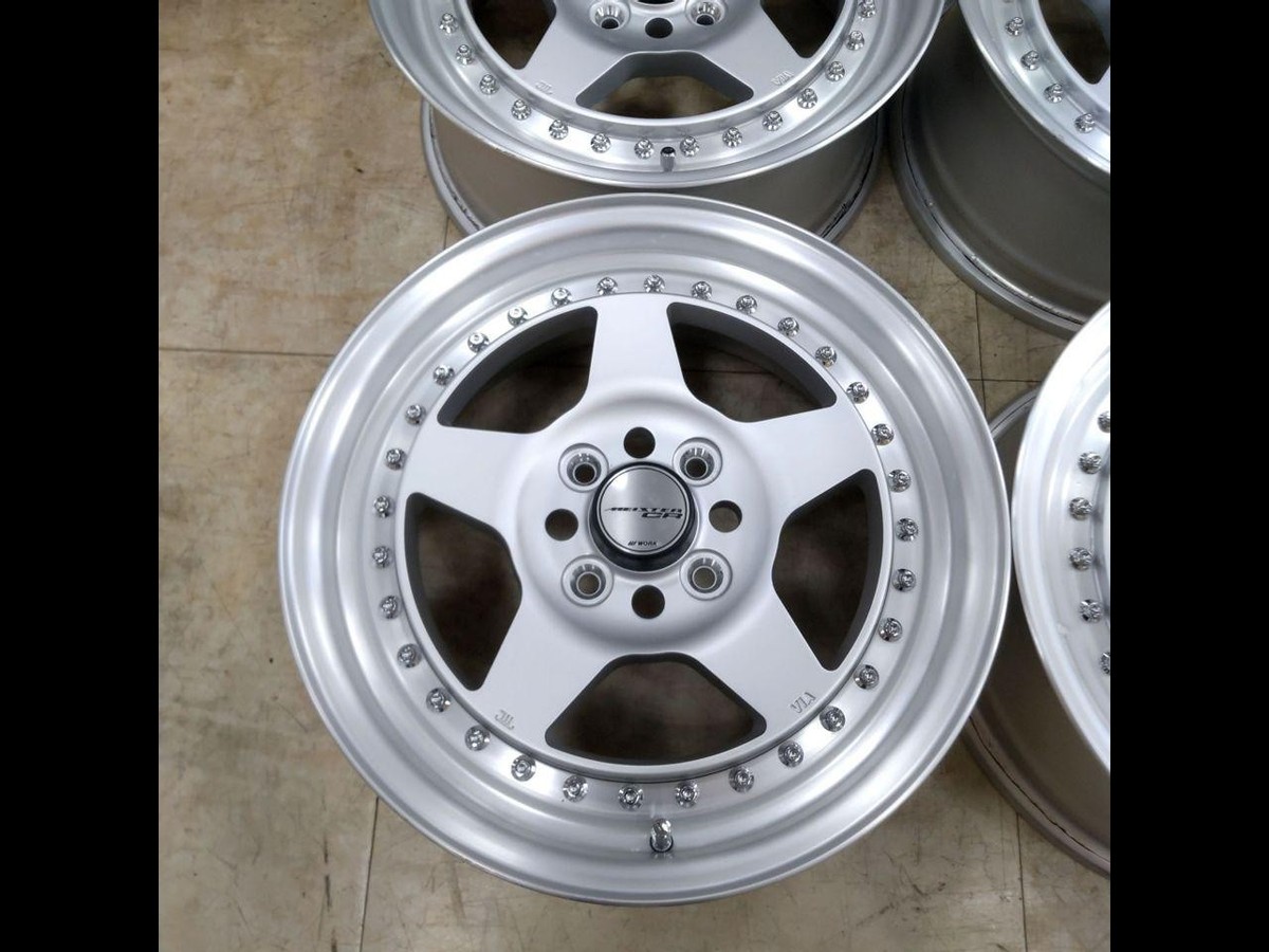 ＊momomo＊ WORK MEISTER CR01 Wheels Rims 15in 6.5J +39 4x100 MX-5 (NA/NB