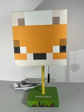 Minecraft Fox Lamp by Paladone Kids Night Lamp Video Game Decor Kids Room Tested