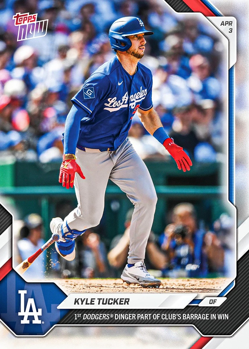 Kyle Tucker 1st Dodgers HR - 2026 MLB Topps NOW - Card 45 Presale