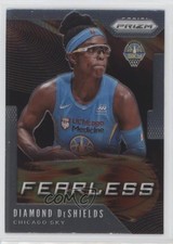 2020 Panini Prizm WNBA Fearless Diamond DeShields #12 2k5