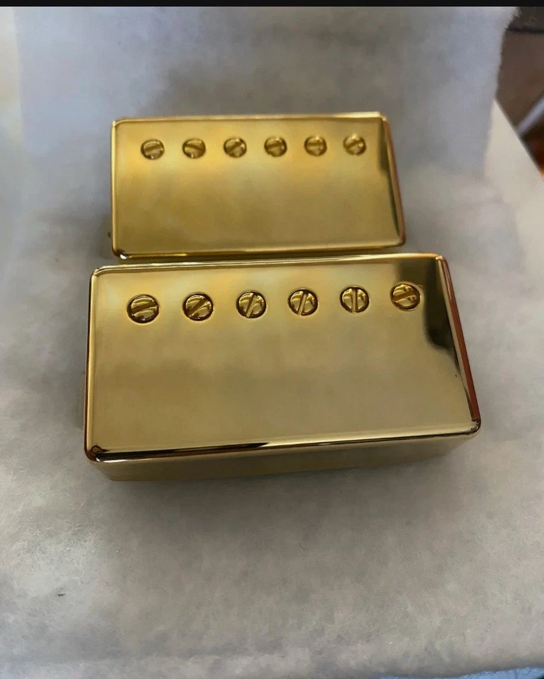 Fundas doradas Virgil Arlo Tan Label 1959 Foto 2 de 4