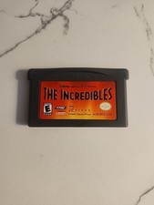 The Incredibles (Game Boy Advance GBA 2004) *Authentic Tested & Working*