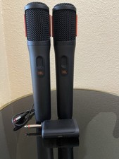 JBL Wireless Dynamic Microphone Set, USB-C, Compact, Lightweight, Black