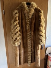 Vintage Echtpelz Pelzmantel (Rotfuchsfell*)