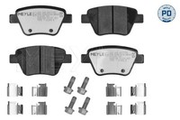 Bremsbelagsatz, Scheibenbremse MEYLE-PD: Advanced Performance A 025 245 6317/PD