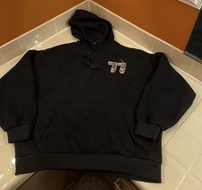 Edikted Brand 77, Heavyweight Sweatshirt, Women  s Size M, Oversized, Jet Black