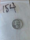 1944 Washington Quarter 90% Silver United States Coin