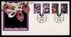 DR WHO 1986 AUSTRALIA FDC ORCHID FLOWER COMBO $1 R66860