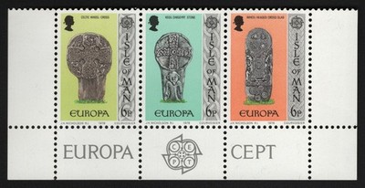 Isle of Man - Europe (C.E.P.T.) 1978: Architecture (Carved Gravestones) - 1978