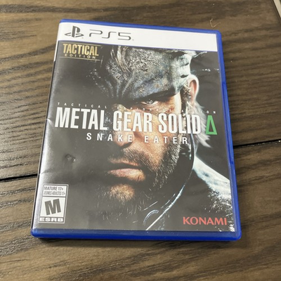 #ad USED Metal Gear Solid Delta: Snake Eater PLAYSTATION 5 PS5 W WORKING DLC $30.95