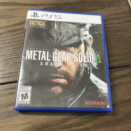 USED Metal Gear Solid Delta: Snake Eater PLAYSTATION 5 PS5 W/WORKING DLC