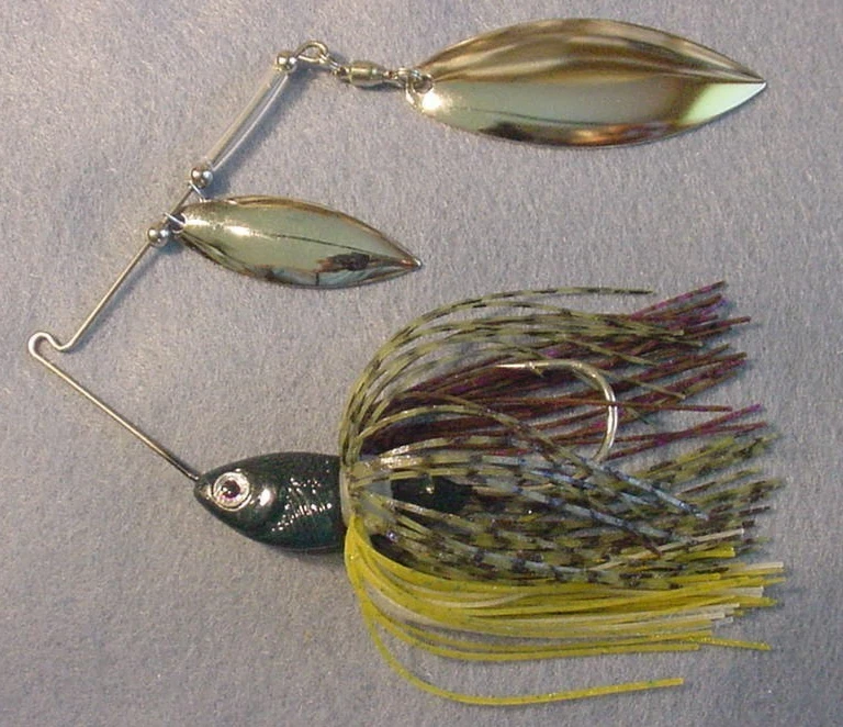 Lote de 2 Pro Assassinator 1/2 oz Spinnerbait DWNN-PB Pro Bluegill Foto 2 de 4