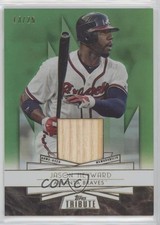 2014 Topps Tribute Forever Young Relics Green 13/25 Jason Heyward #FYR-JH 2u3