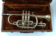  M140 Ambassador Trumpet W/ Case heavily worn 