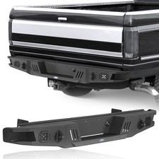 Steel Rear Bumper W Led Light For 1992-1996 Ford F-150 F-250 F-350 Pickup Truck Steel Rear Bumper W Led Light For 1992-1996 Ford F-150 F-250 F-350 Pickup Truck