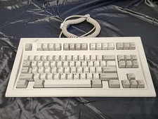 Rare IBM Model M SSK Space Saver  Compact PS/2 Keyboard Aug 3 1987 1391472 Works