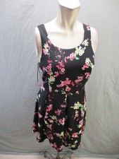 Express Size 10 Womens Multicolor Floral Sleeveless Romantic Beauty Dress 689