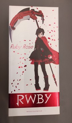 RWBY Ruby Rose komplette Puppenfigur Modell Original von Threezero 30 cm 1/6 RAR