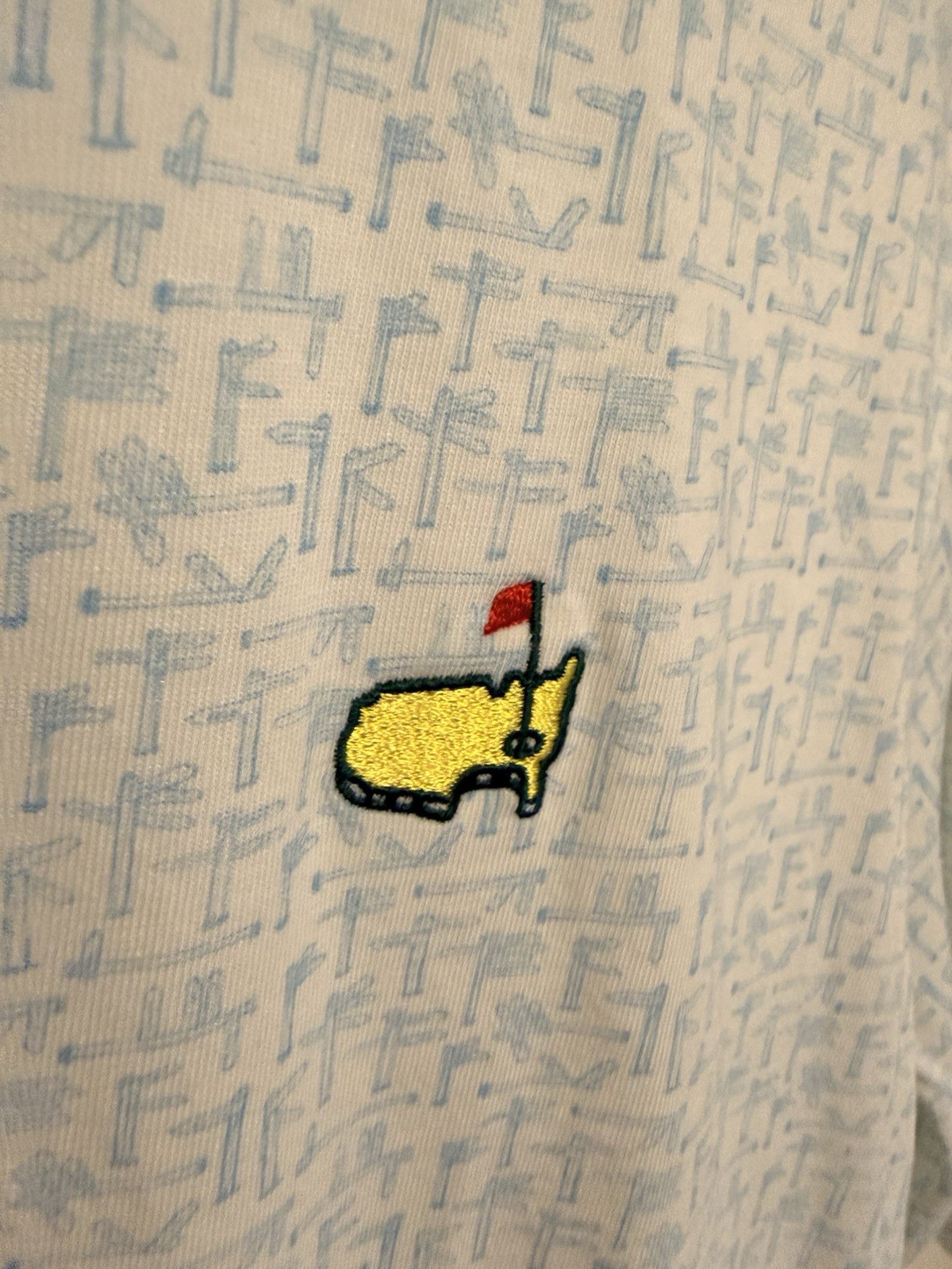 MASTERS GOLF POLO PATTERNED Men’s Augusta Golf Sh… - image 2