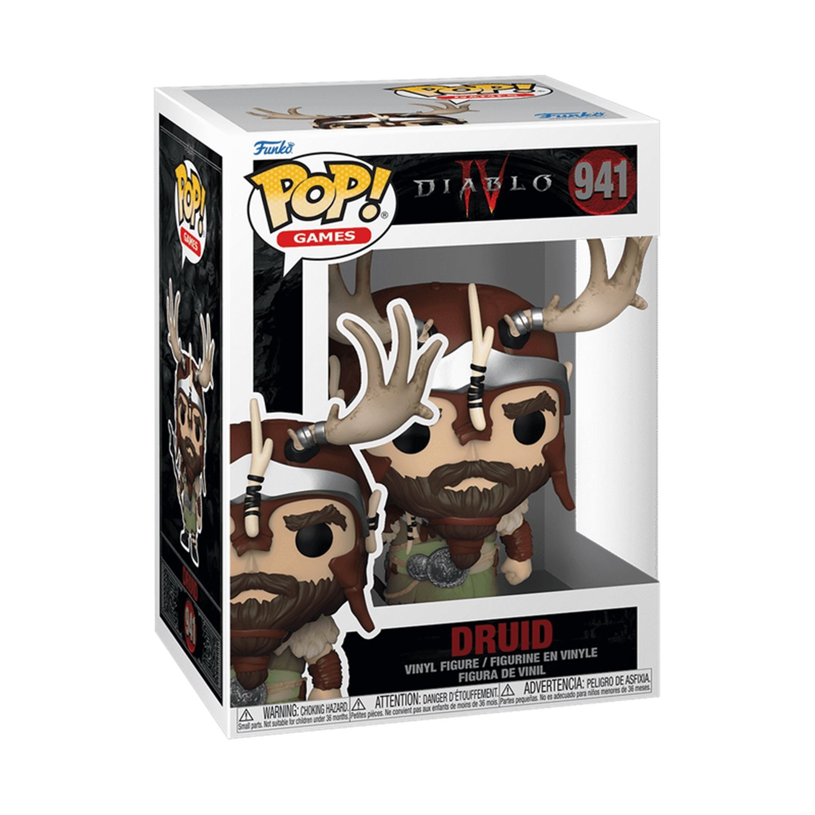 Funko Pop Druid (941) Diablo 4 Blizzard Video Game Vinyl Figure Figurine