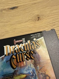 Castlevania III 3 Dracula&rsquo;s Curse / Nintendo NES / Complet / FRA