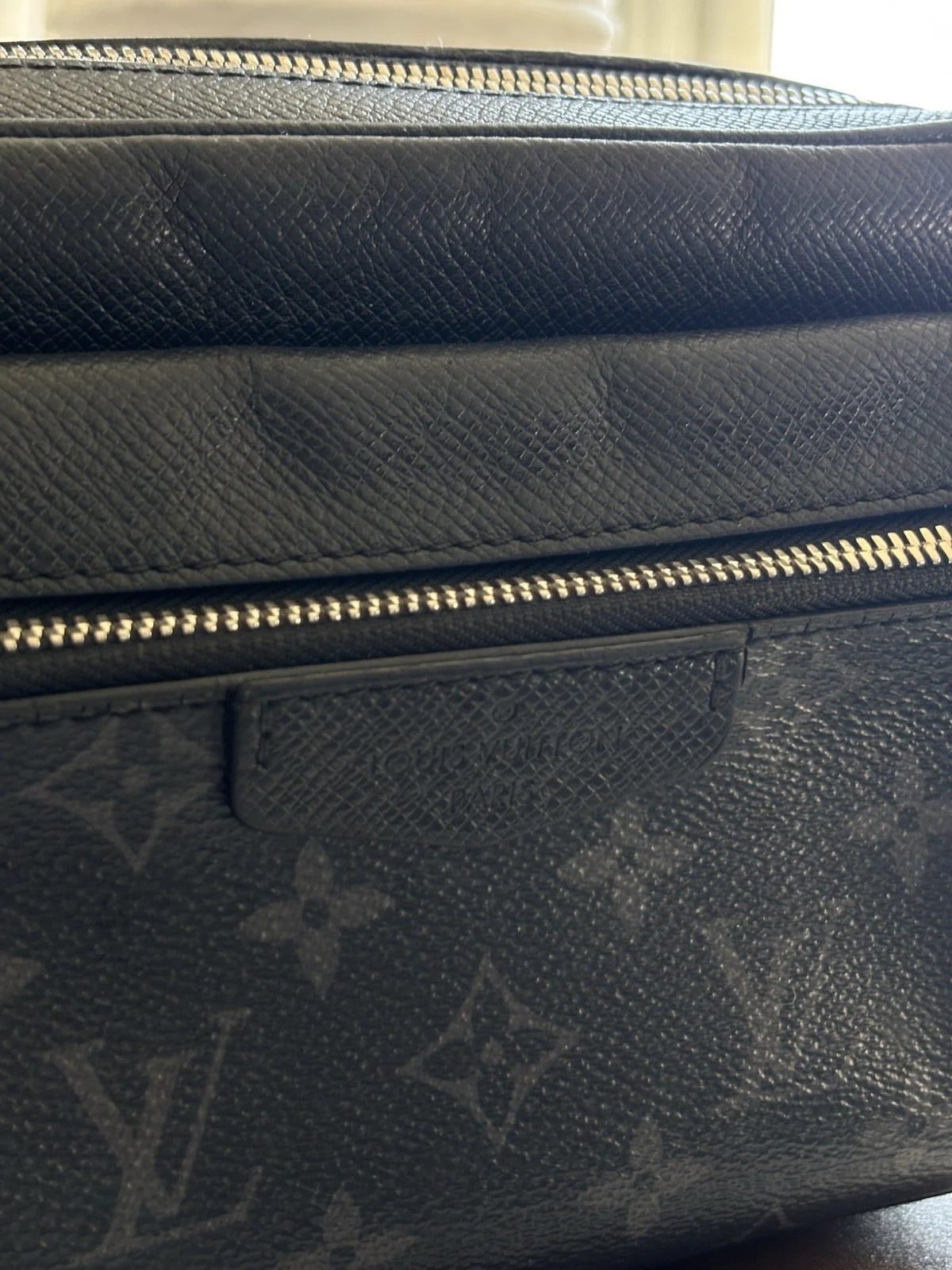 LOUIS VUITTON Authentic Monogram Eclipse Fannypac… - image 5