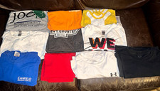 Graphic T-Shirt Lot of 10 Multicolor Unisex Assorted sizes and brands