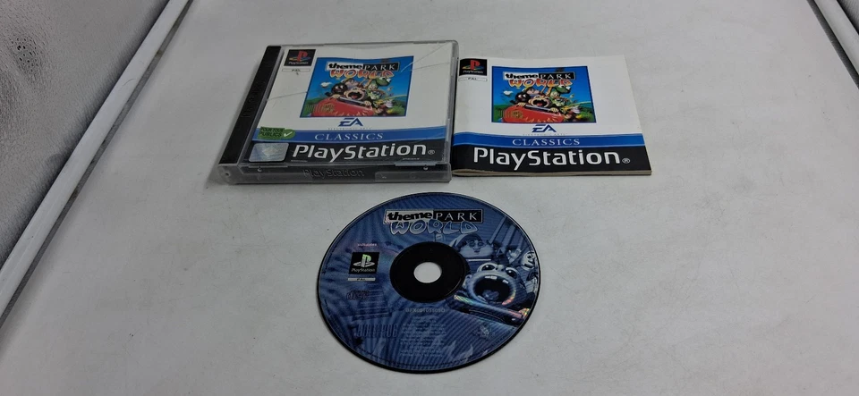 Jeu Sony Playstation PS1 Theme Park World complet - Photo 1/4