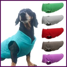 Warm Fleece Dogs Clothes Pet Dog Jacket Vest With D-Ring For Small Dog Cats